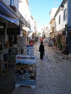 Alvor main street